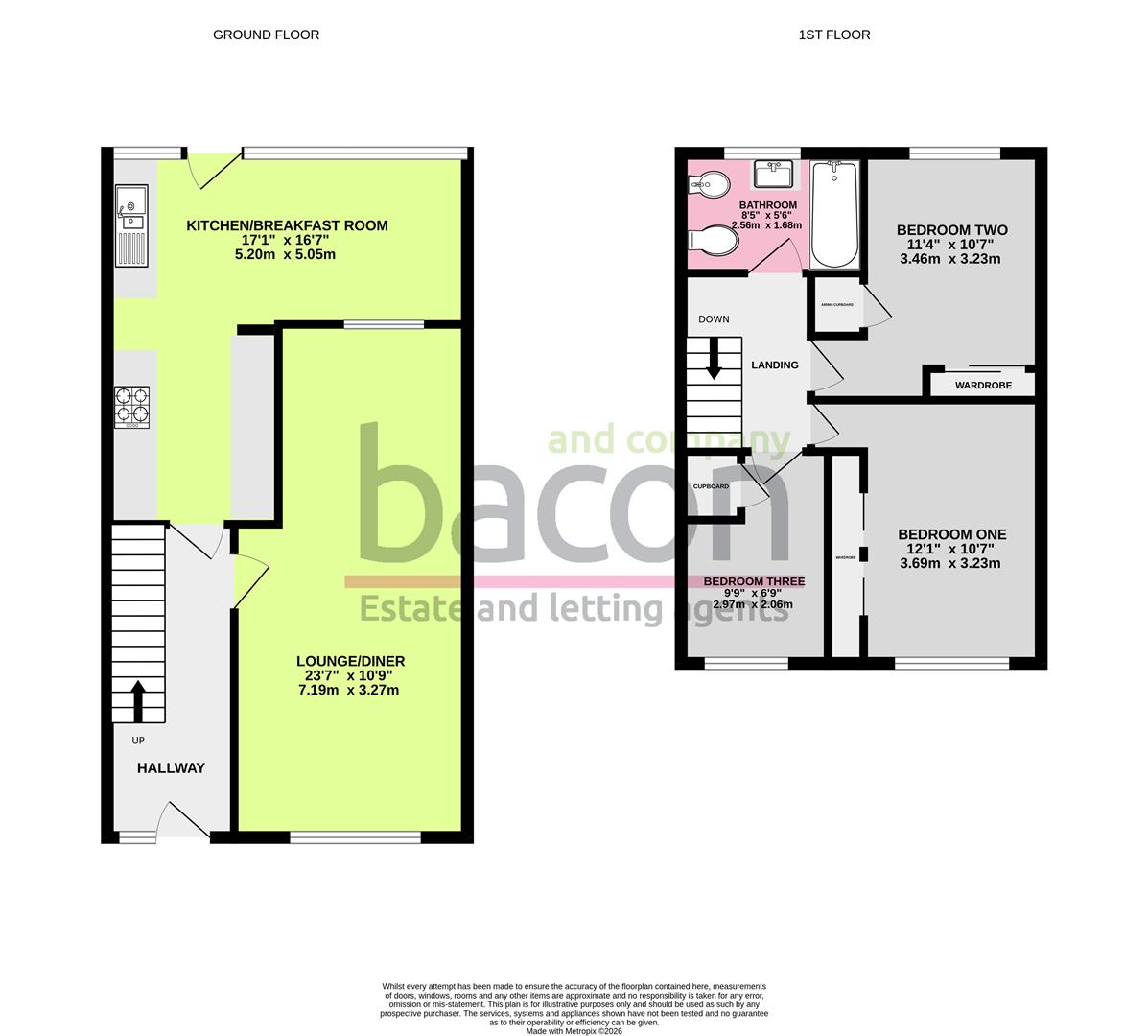 Floor Plan | House - Semi-Detached | Cedar Avenue, Salvington, BN13 | For Sale
